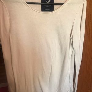 American Eagle white sweater